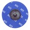 Continental Abrasives 3" 220 Grit Aluminum Oxide Cloth Reinforced Quick Change Style Disc Q-A3220 - alternate 2